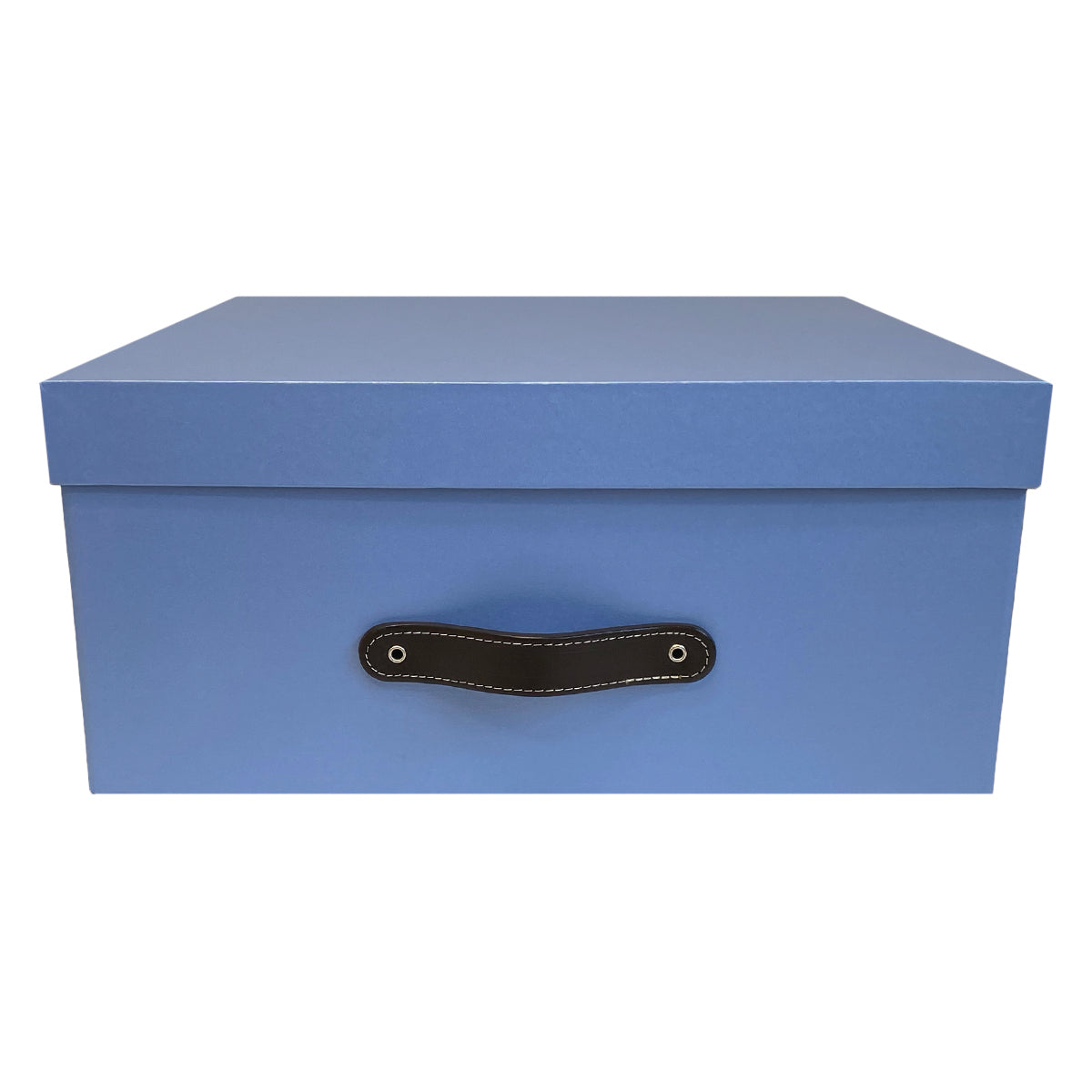 Cajas Organizadoras Decorativas Azul Claro Brillante Kit de 4 Piezas