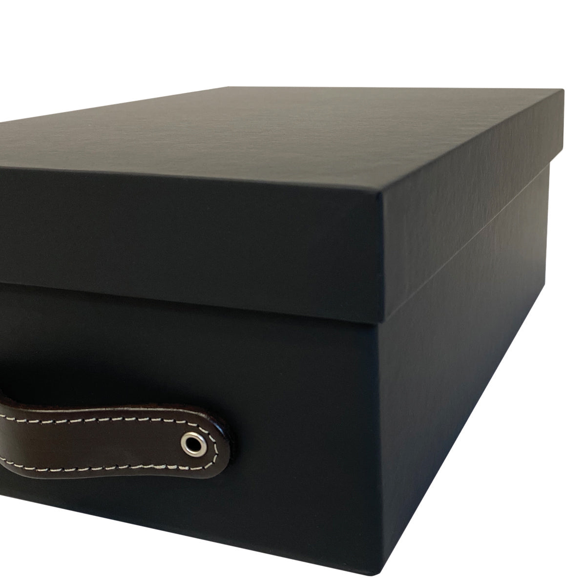 Cajas Organizadoras Decorativas Negro Soft Touch