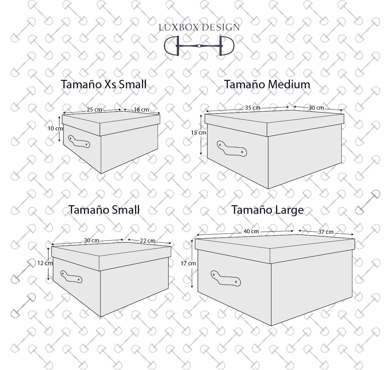 Cajas Organizadoras Decorativas Rojo Soft Touch