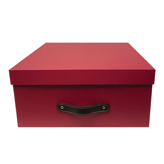 Pairs Caja Decorativa Organizadora Roja Soft Touch 2 piezas