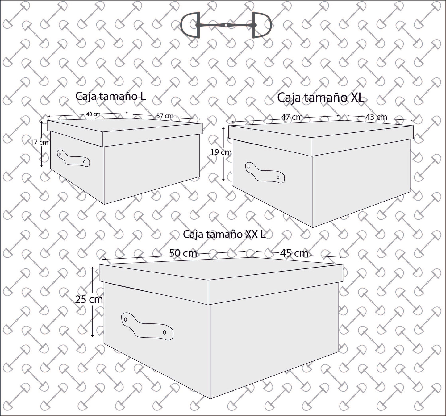 Pairs Caja Decorativa Organizadora Rojo Texturizado 2 piezas