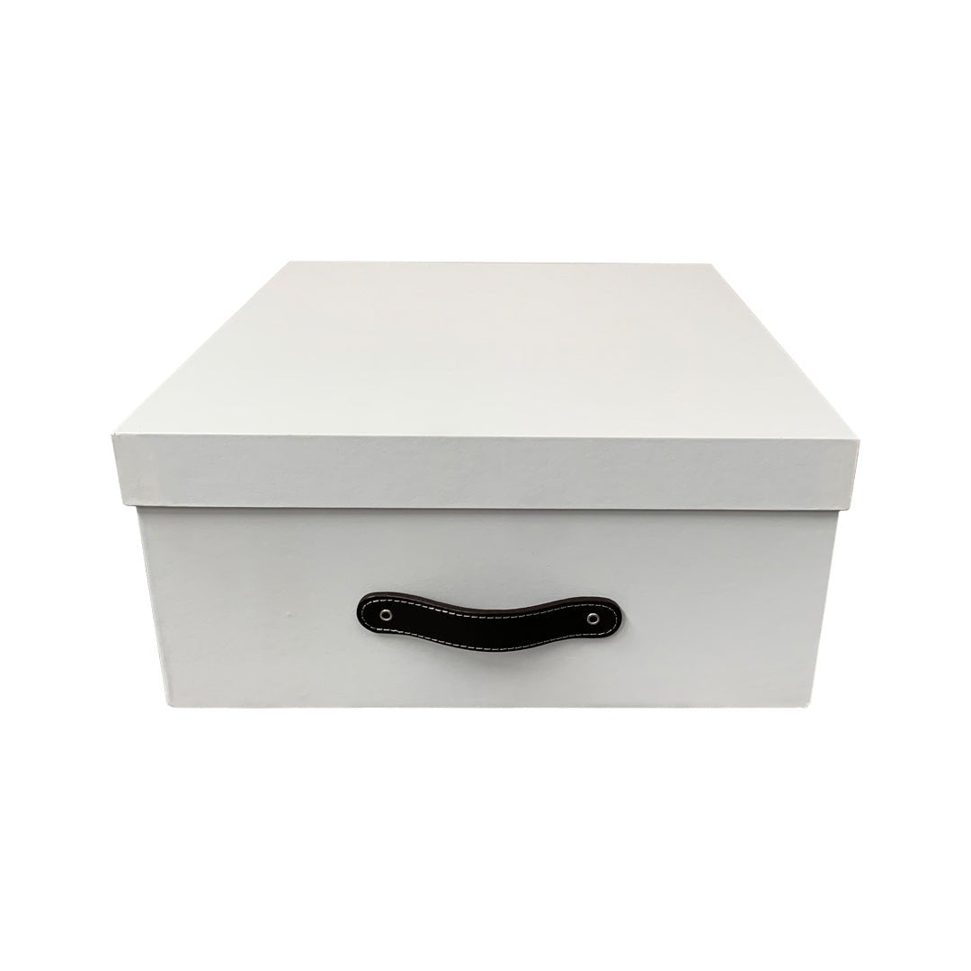 Caja Organizadora Decorativa Blanca Kit 4 piezas - Luxbox Design