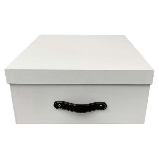 Pairs Caja Decorativa Organizadora Blanco Plastificado 2 piezas - Luxbox Design