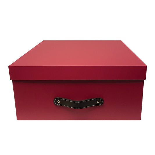 Pairs Caja Decorativa Organizadora Roja Soft Touch 2 piezas - Luxbox Design
