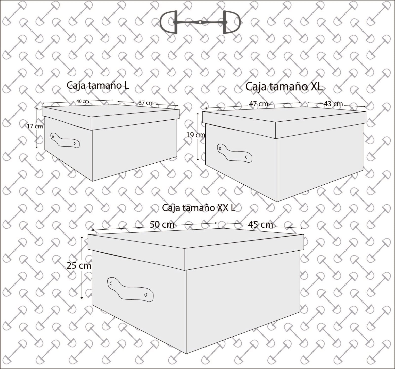 Pairs Caja Decorativa Organizadora Rojo Texturizado 2 piezas - Luxbox Design
