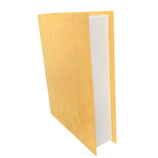 Par de Libros Decorativos color Amarillo con cierre imantado - Luxbox Design