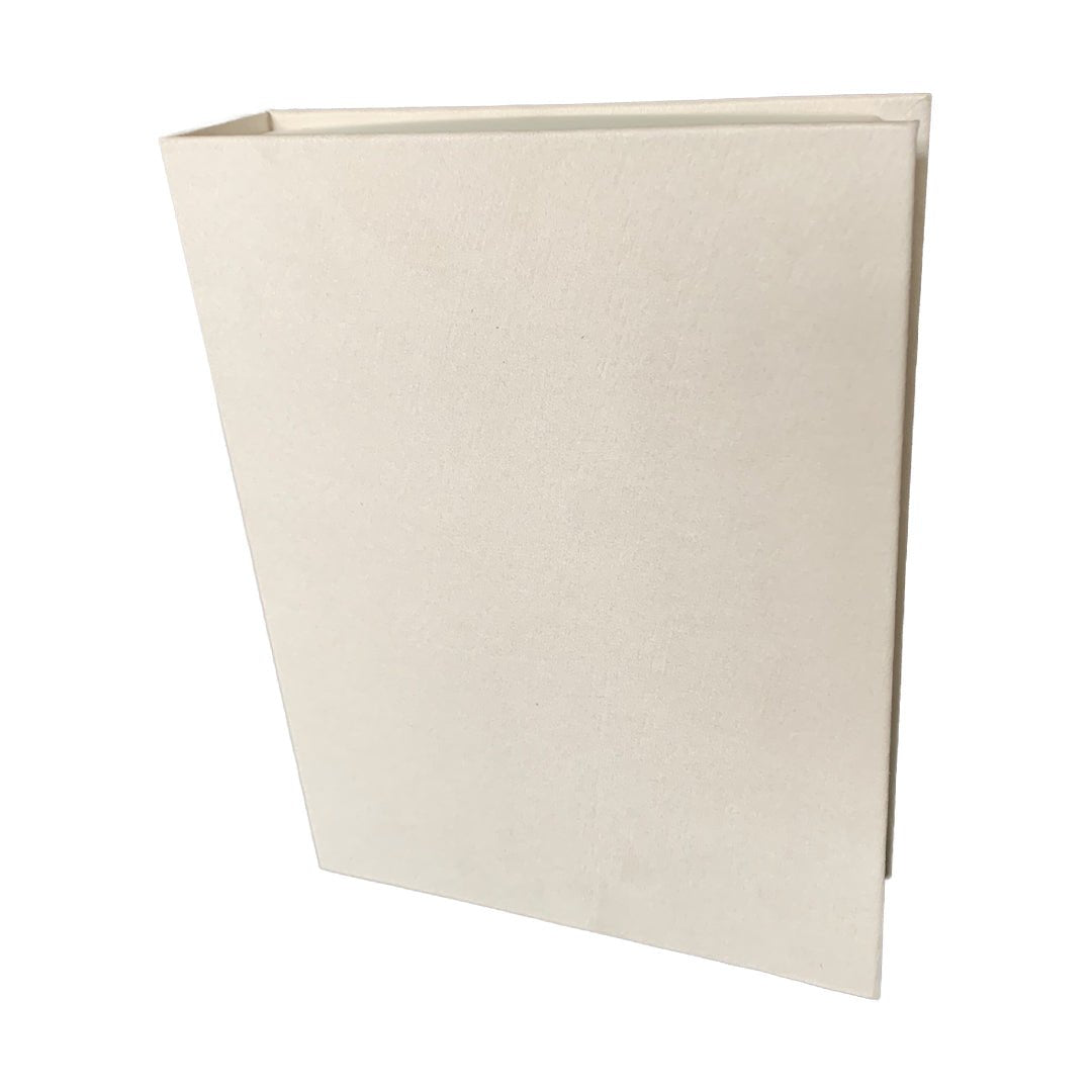 Par de Libros Decorativos color Beige con cierre imantado - Luxbox Design