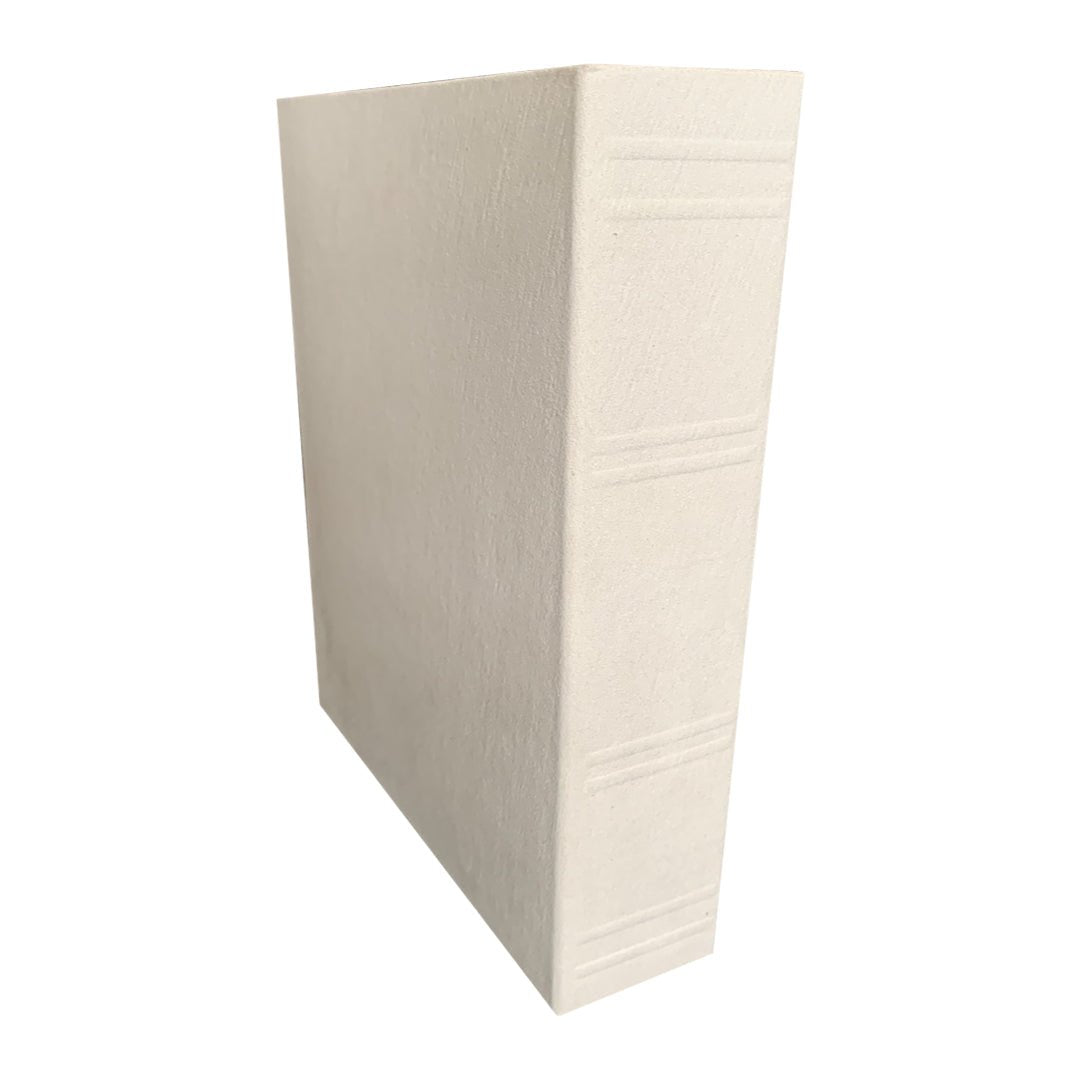 Par de Libros Decorativos color Beige con cierre imantado - Luxbox Design