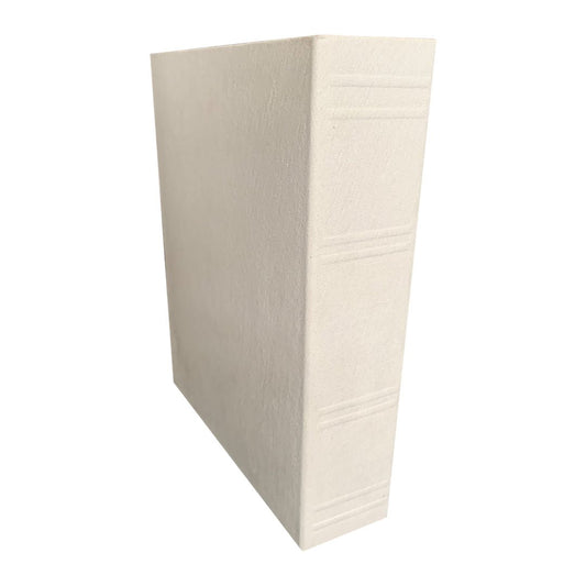 Par de Libros Decorativos color Beige con cierre imantado - Luxbox Design