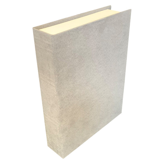 Par de Libros Decorativos color Gris Oscuro con cierre imantado - Luxbox Design