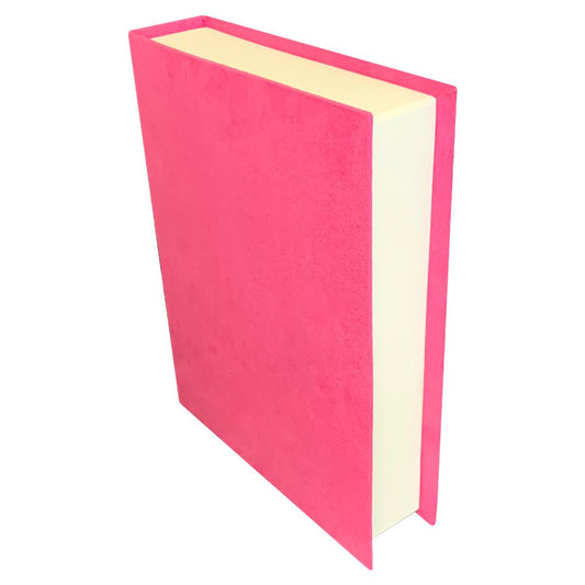 Par de Libros Decorativos color Rosa con cierre imantado - Luxbox Design